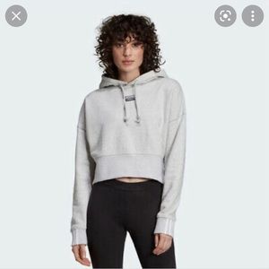 Adidas originals cropped hoodie